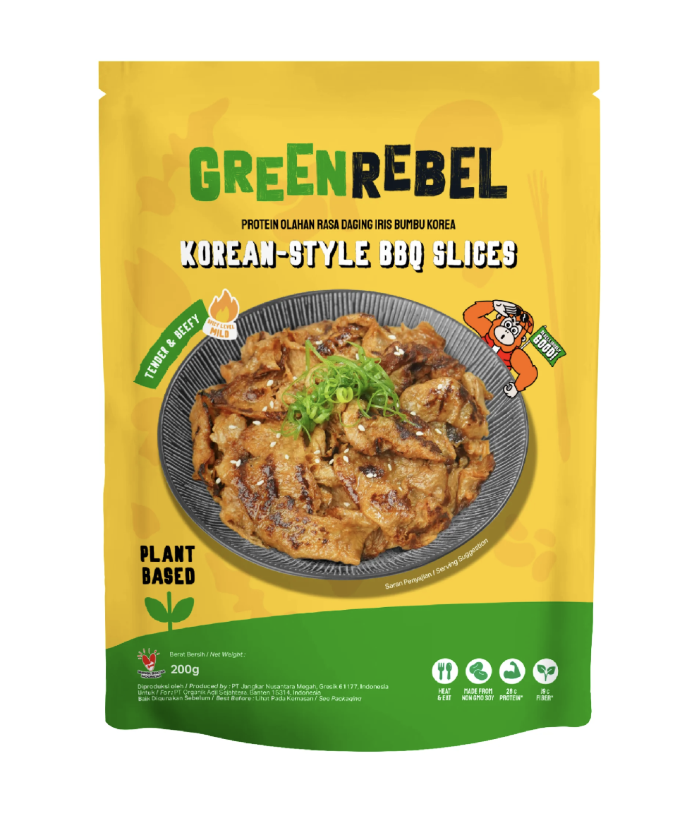 Heat & Eat Korean - Style BBQ Slices (Non-Frozen) by Green Rebel